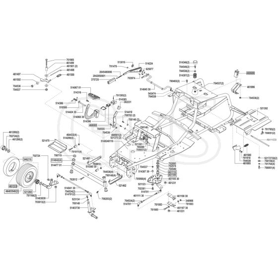 AL-KO T15-92 HD-A Edition - 119629 - Chassis