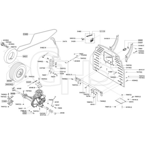 AL-KO T15-92 HD-A Edition - 119629 - Transmission