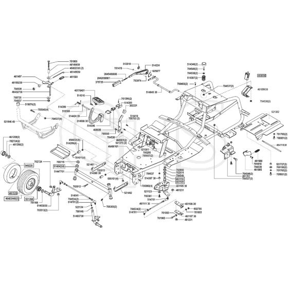 AL-KO T16-102 HD Edition - 119726 - Chassis