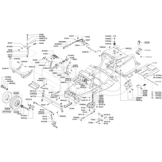 AL-KO T16-102.7 HD Edition - 127412 - Chassis