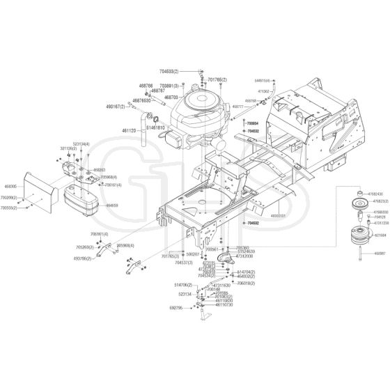 AL-KO Solo Comfort T13-93.3 HD - 127689 - Chassis