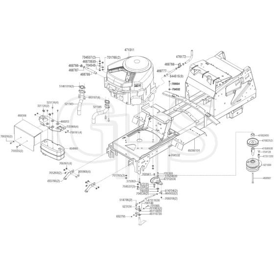 AL-KO Solo Comfort T16-93.3 HD V2 - 127690 - Chassis