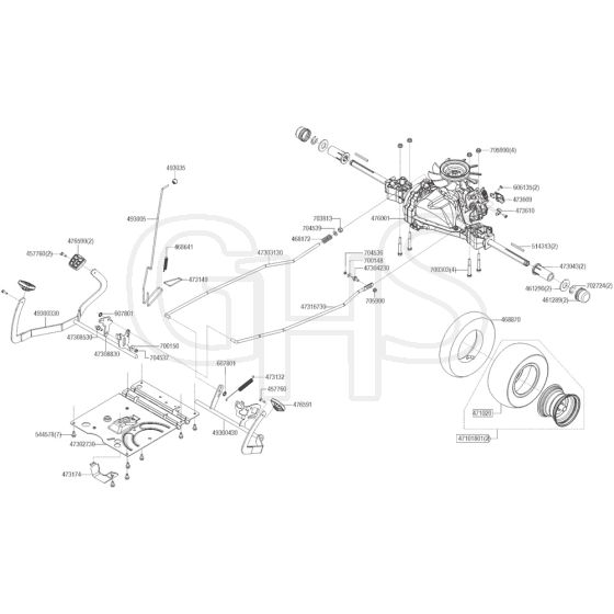 AL-KO Solo Comfort T16-93.3 HD V2 - 127690 - Transmission