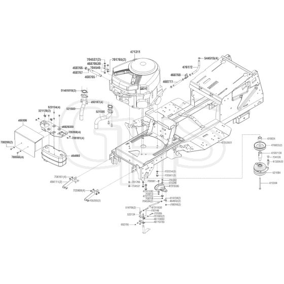 AL-KO Solo Premium T18-105.4 HD V2 - 127707 - Chassis