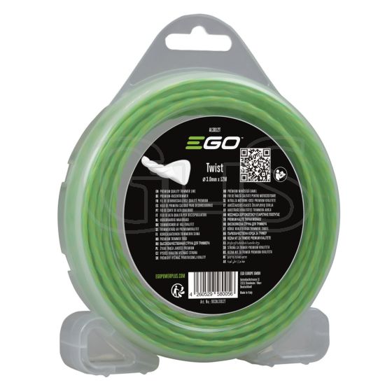 Genuine EGO 12M 3.0mm Low-Noise Twist Line [Yellow/Green] - AL3012T