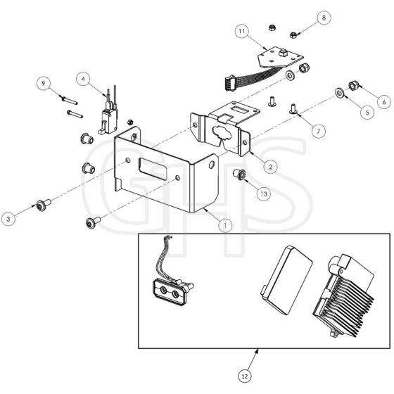 Allett Stirling 43 Battery Dock Electric Module