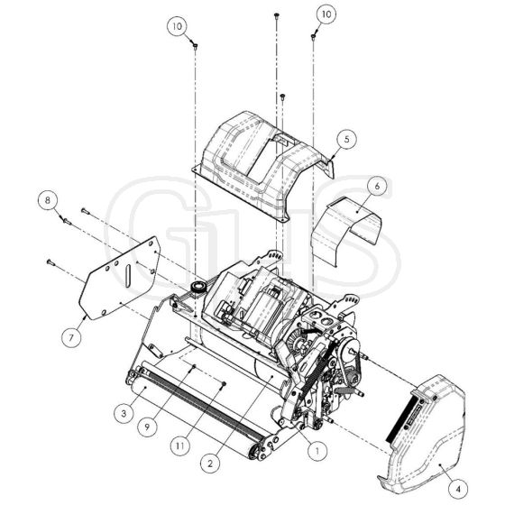 Allett Stirling 43 Covers Assembly