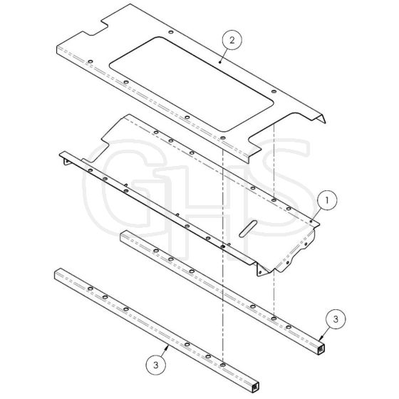 Allett Stirling 43 Deck Assembly