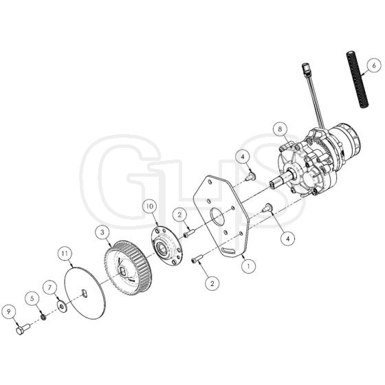 Allett Stirling 43 Motor Assembly