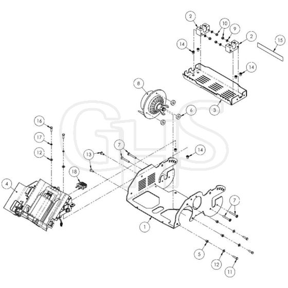 Allett Stirling 43 Powerhead Assembly 02