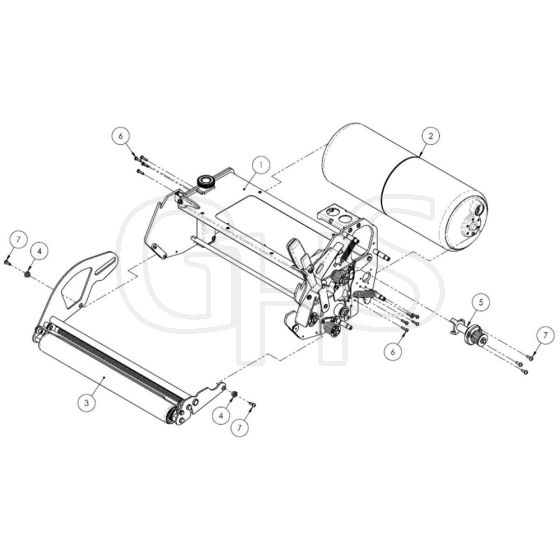 Allett Stirling 43 Roller Assembly