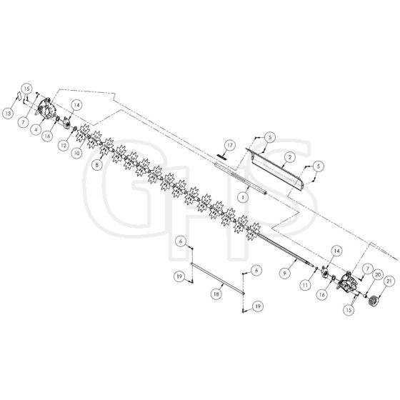 Allett Stirling 43 Verticutter Cartridge