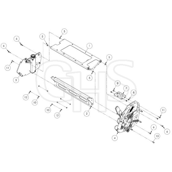 Allett Stirling 51 Chassis Assembly