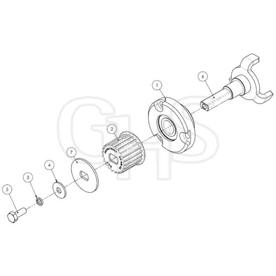 Allett Stirling 51 Motor Extension Assembly