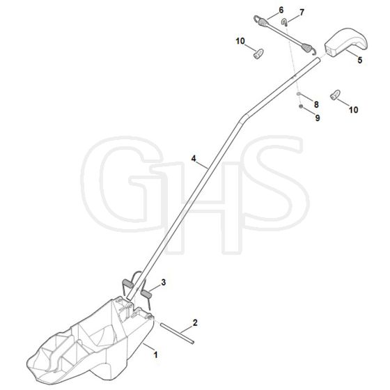 Viking AMK097 - Mulching Kit - Parts Diagram