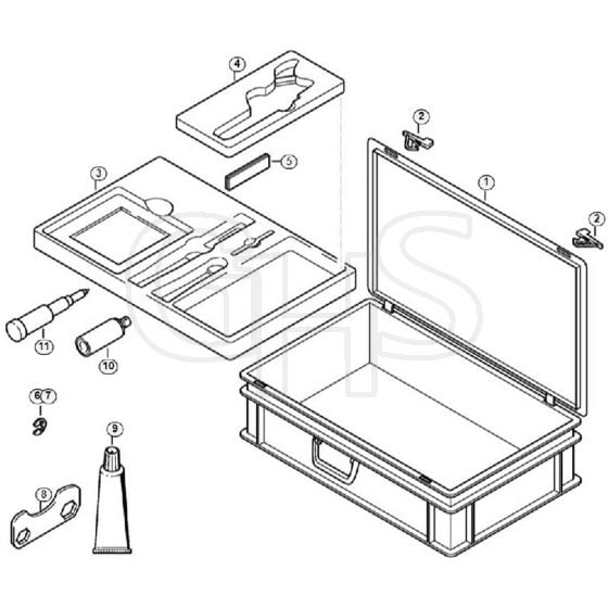 Genuine Stihl ASA65 / E - Case, Extras