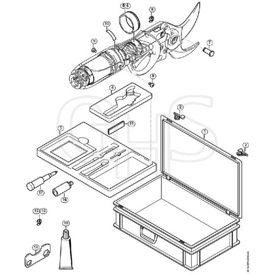 Genuine Stihl ASA85 / F - Case, Servicing kit, Extras