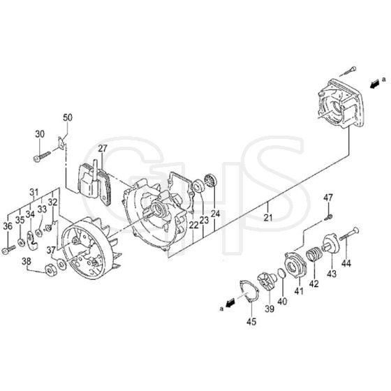 Tanaka AST-250 - Crankcase | GHS