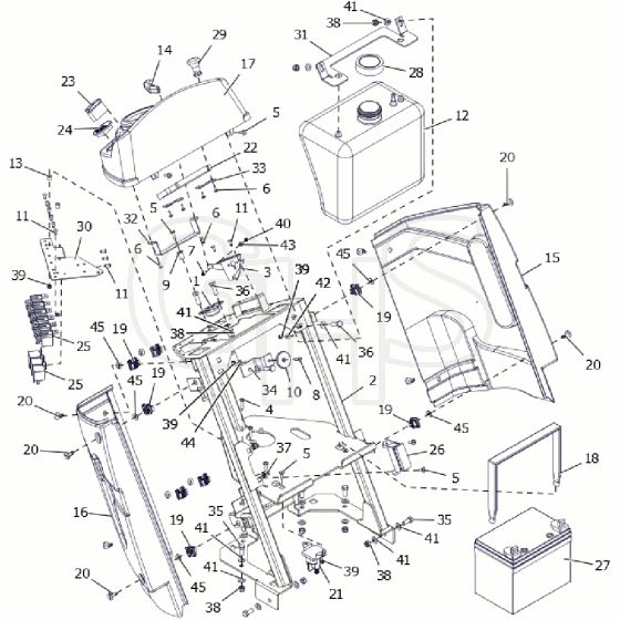 Countax B250 - From A0328984 06-04-2016 - 5 Console