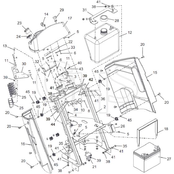 Countax B255 4Wd - From 09-09-2019 - 08 Console