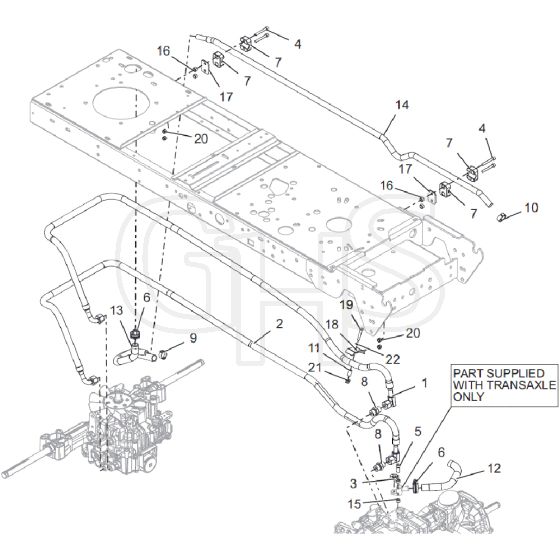 Countax B255 4Wd - From 09-09-2019 - 16 Hydraulics