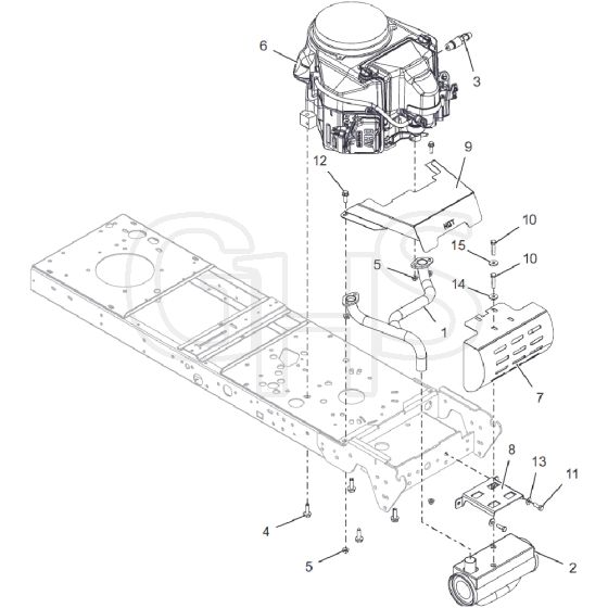 Countax B60 4Trac - From 09-09-2019 - 24 Engine Assy B60 4Trac B65 4Wd