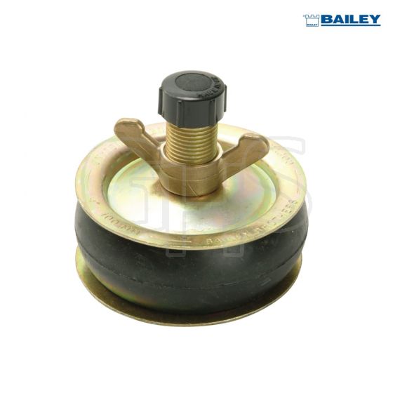 Bailey Drain Test Plug 6in - Plastic Cap - 1961