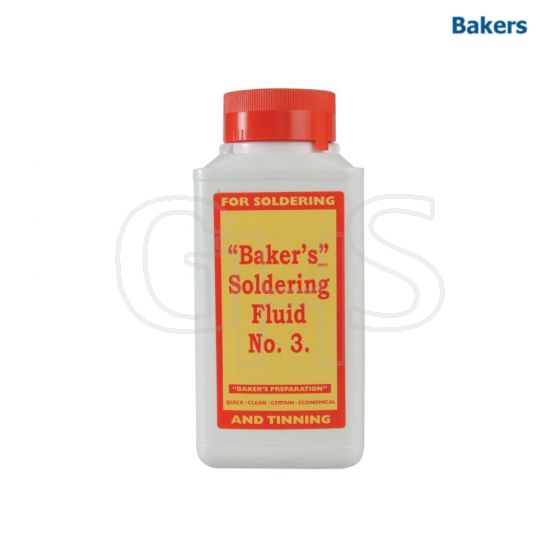 Bakers No.3 Soldering Fluid 250ml - 61038