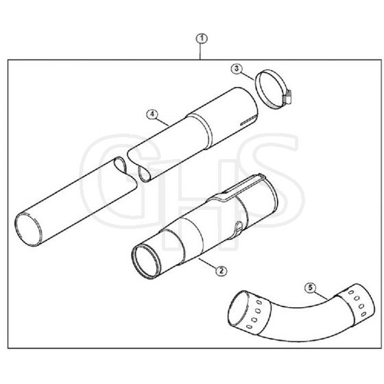 Genuine Stihl BG85 / S - Gutter cleaning