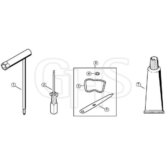 Genuine Stihl BR600 / Q - Tools, Extras