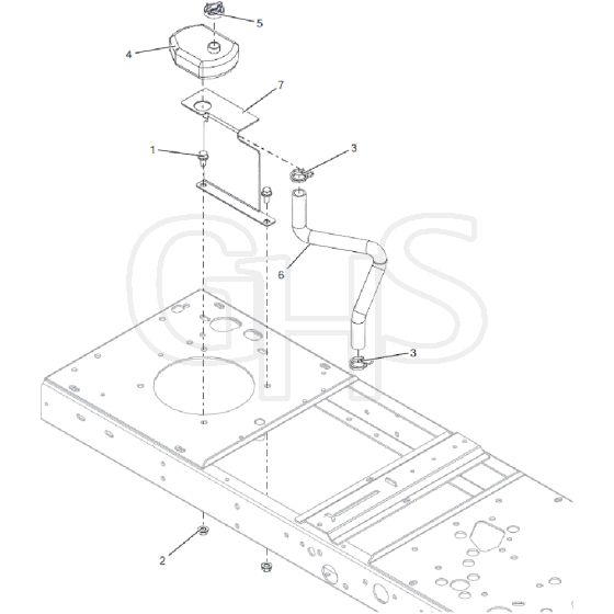 Countax C40M Mulcher - From 25-03-2019 - 08 Oil Reservoir