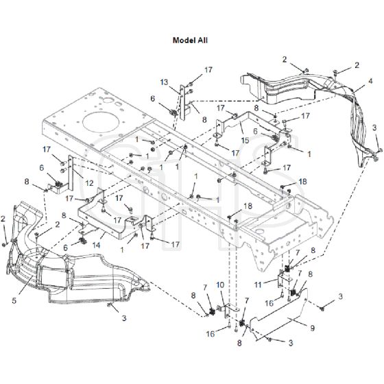 Countax C60-2Wd Fr730 - From 01-03-2022 - 29 Guarding Assy