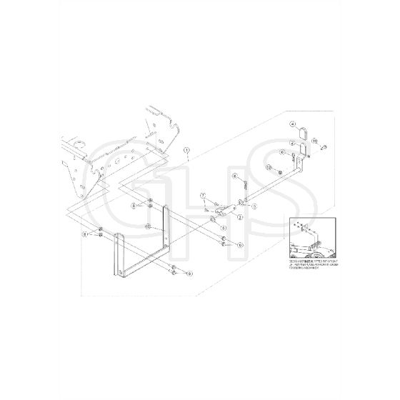 Countax C80 - From 01-02-2016 To 06-04-2016 - 12 Deck Tension Kit