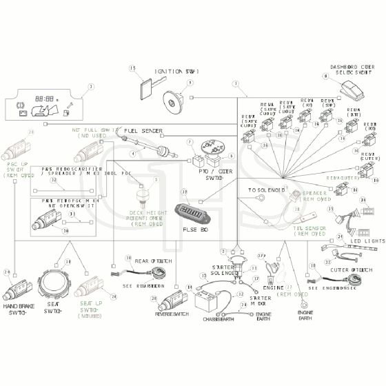 Countax C80 - From A0328984 06-04-2016 - 23 Loom