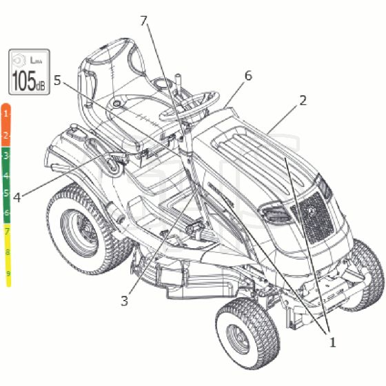 Countax C80 - From A0328984 06-04-2016 - 29 Style Decals C80