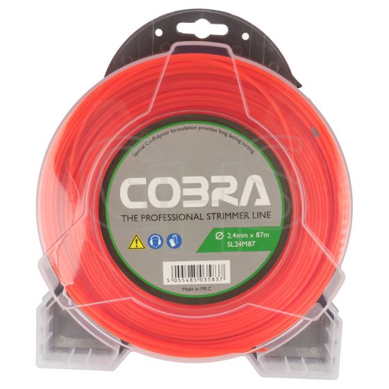 Genuine Cobra 2.4mm x 87m Strimmer Line (Round) - SL24M87