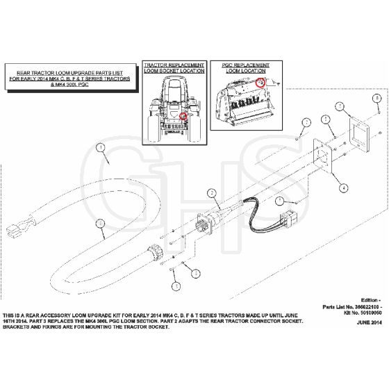 Countax Pgc Upgrade - - 01 Loom Upgrade Kit