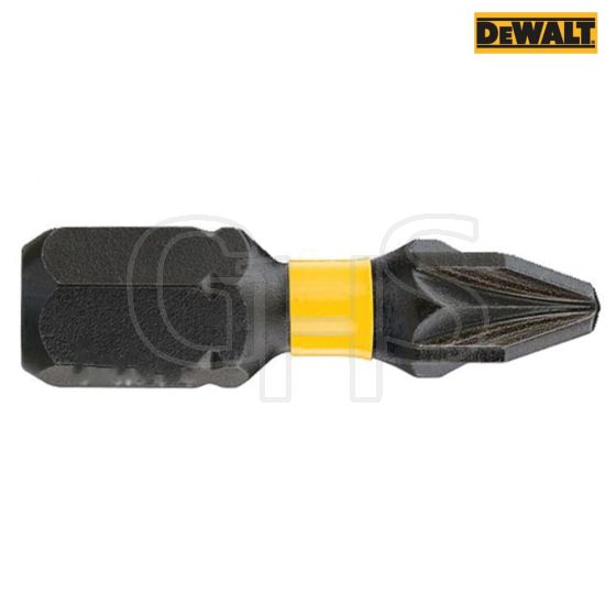 DeWalt Impact Torsion Bits PZ3 25mm Pack of 5- DT7388T-QZ