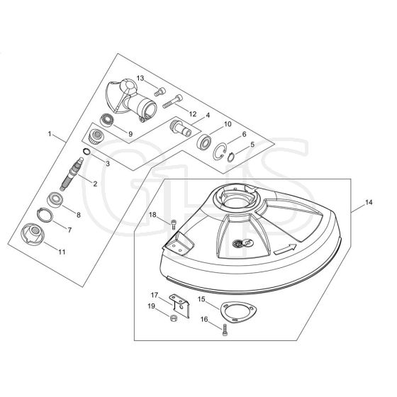 Gear Case, Shield