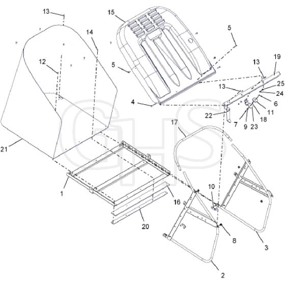 Countax E36 - From 01-05-2017 - 29C Pgc Net Frame And Lid