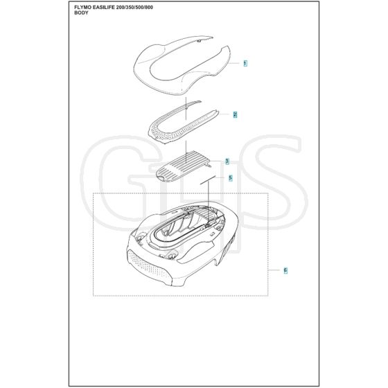 Flymo EasiLife -  - Robot Mower Cover