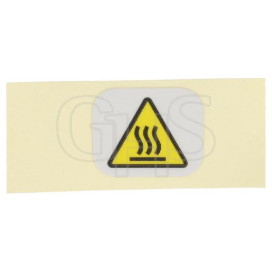 Genuine Echo "Caution" Decal - X505007710