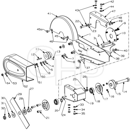 Masport Edger - 450916 - Feb 2014 7796389 - Main Assembly