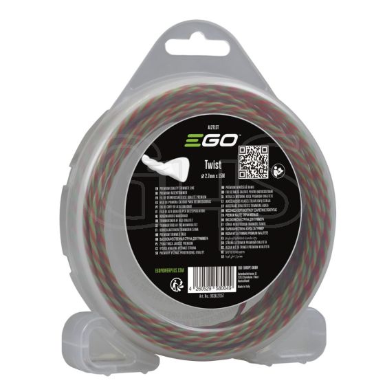 Genuine EGO 15M 2.7mm Low-Noise Twist Line [Red/Green] - AL2715T