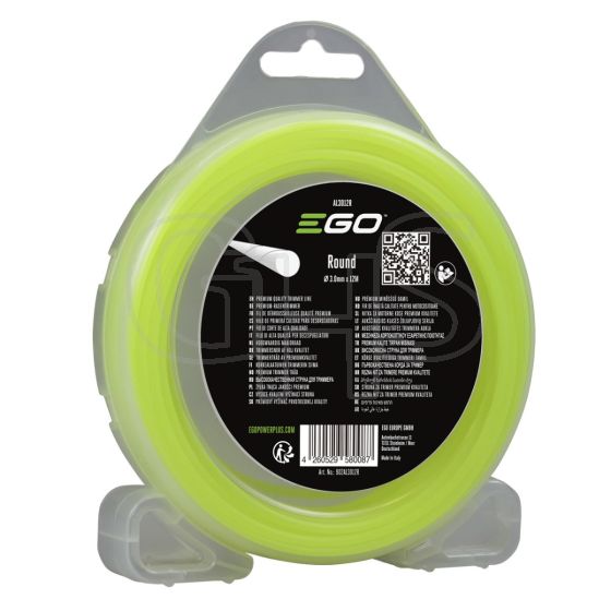 Genuine EGO 12M 3.0mm Round Line [Yellow] - AL3012R