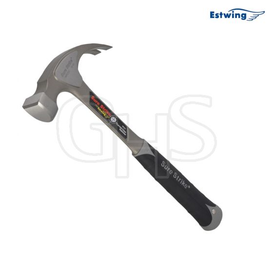 Estwing EMR20C Surestrike All Steel Curved Claw Hammer 560g (20oz) - EMR20C