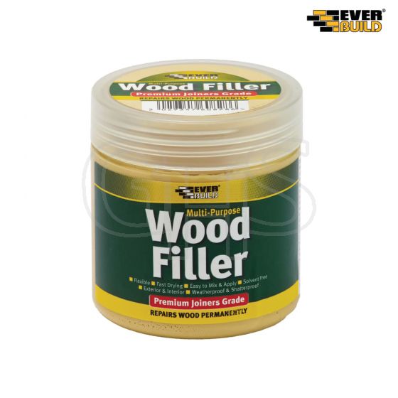 Everbuild Multi-Purpose Premium Joiners Grade Wood Filler Pine 250ml - MPWOODPINE2