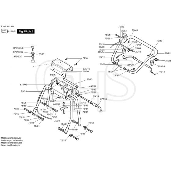 Allett Buckingham 24H Handle