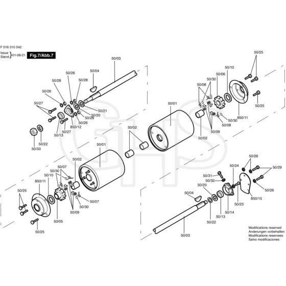 Allett Buckingham 24H Rear Roller