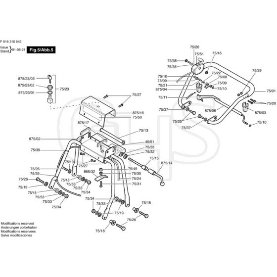 Allett Buckingham 30H Handle